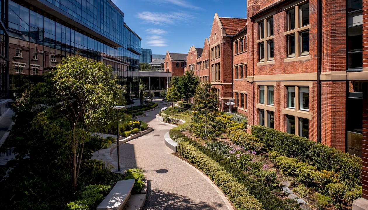 Australian university campus architecture outdoors