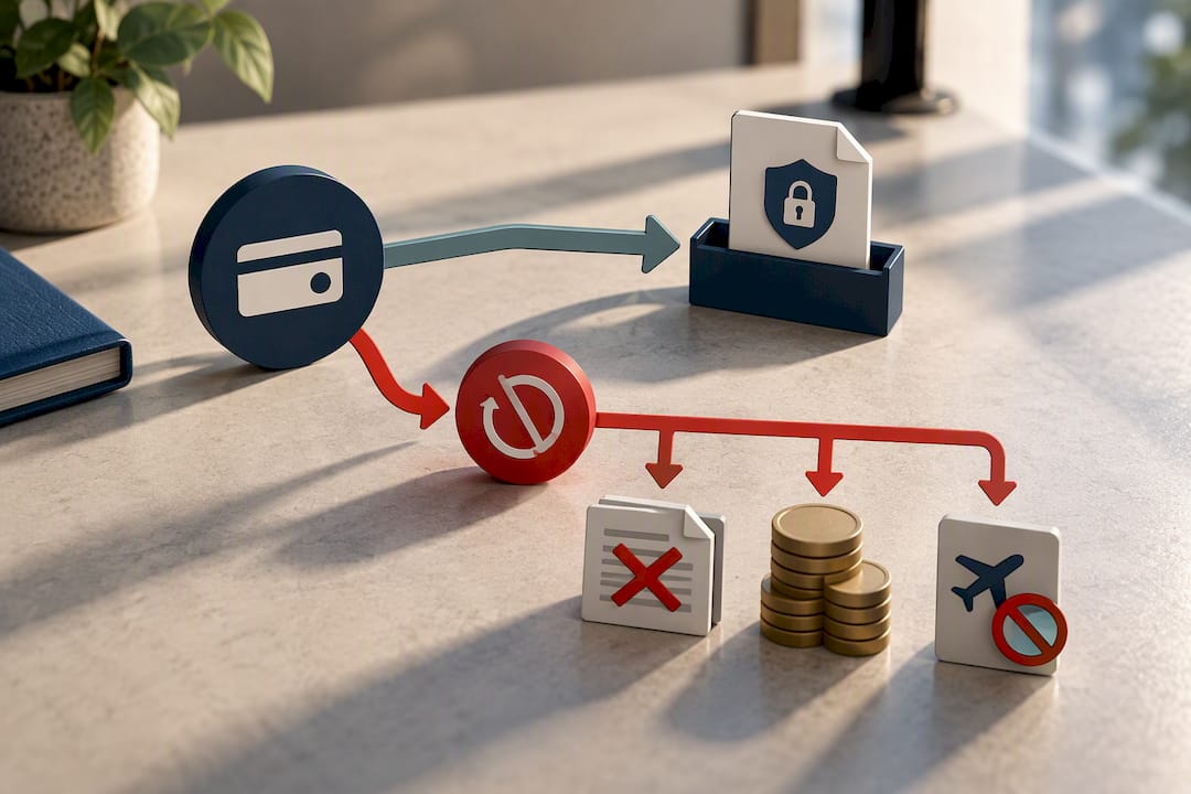 Illustration of chargeback risks