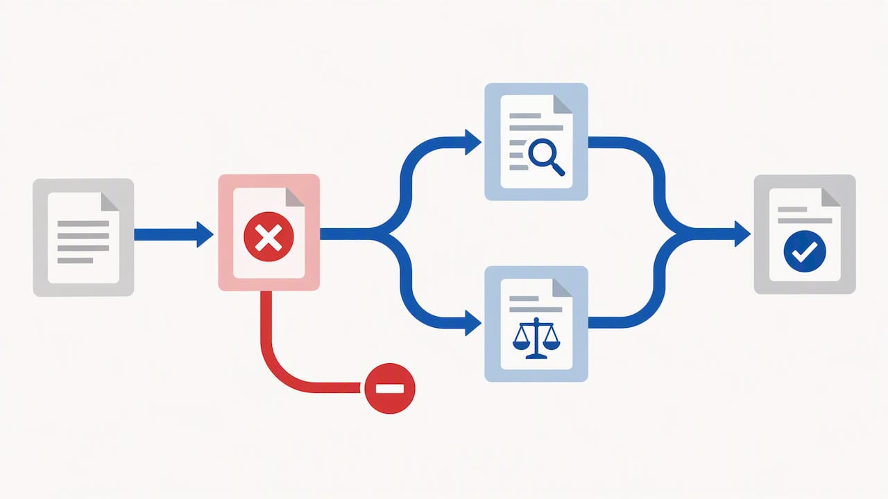 Illustration of migration review pathways